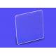 Clear Tempered Borosilicate Float Glass Chemical Resistance Square / Round Shaped
