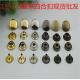 Luggage hardware 12.5 mm four color iron single sided snap buttons for clothing