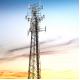 Galvanized Steel Mobile Communication Tower 200 Feet Ground Field Mounted