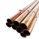 H68 AISI Thick Copper Pipe 108mm OD 3.5mm C10100 C12000