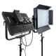 50000 lux RGB LED Professional Photography Studio Lights Aluminum Alloy App Control