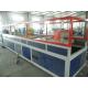 Double Screw WPC Profile Production Line , WPC Floor Profile Making Machine