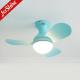 ABS Blades 36in Kids Bedroom Ceiling Fan Light 230V