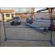 Protecting Temporary Site Security Fencing , Mobile Security Fence Movable