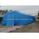 Blue Inflatable Structures Giant Air Inflatable Tents For Opening Cenemonies