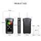 High Precision Police Alcohol Breathalyzer Multi Language Multi Unit With Fuel Cell Sensors
