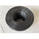 Square Hole 1.52mm 1.3kg / Roll 18 Gauge Black Annealed Wire Fastening