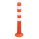 750mm Unbreakable PE Road Safety Traffic Post Spring Post Delineator