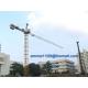 QTZ100 Top Slewing Tower Crane with Head 8t Max.Load 45m Free Height Building