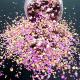 Die Cutting Printing Change Color Chunky Glitter for Makeup Body Hair Nail Art Craft Resin Bulk Custom Color Shifting