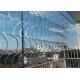 Single Concertina Razor Barbed Wire Use For Security Fencing CBT - 65 BTO - 22