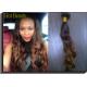 1b# Colored Human Hair Extensions / Ombre Curly Human Hair Weave