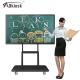 400cd/m2 Wall Mountable Touch Screen 65 75 86 Inch UHD TFT