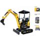 yanmar mini excavator ZG017S Ergonomic Design With Spacious Driving Space
