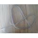 Hot sale clear stainless steel wire inside long spring cord coil tether without accessory