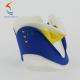 Emergency cervical collar free size blue yellow color rigid collar brace China manufacturer