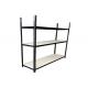 Environmental Rivetier Boltless Shelving Customized Size No Nuts Or Bolts