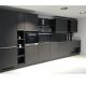 Modular High Gloss Kitchen Cabinets Acrylic Finish Assembled