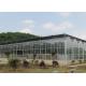 6 mm PC Sheet Greenhouse Multi Span Stainless Steel / Aluminum Profile