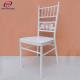 Metal White Chiavari Chairs , Wedding Ceremony Chairs For Party Event