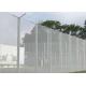 3.0m Height Anti Climb Security Fencing Hot Dip Galvanized Steel 4.5mm For Jail