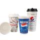 22oz 640ml PE PLA Cola Disposable Paper Cups Paper Cold Drink Cups 300gsm