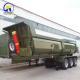 90 W mm*13 Thickness mm*10layer Spring Leaf End Dump Trailer for 60ton Coal Transport