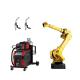 6 Axis Payload 25kg Reach 1831mm FANUC M-710iC/50 Robot Arm WIth MIG MAG Welder