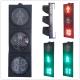 Dynamic 200MM 3-Aspect Flip Door RG Pedestrian With Countdown Timer Road Traffic Light