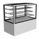 New Type Electric Food Warming Showcase Food Warmer Display Counter With Light Box