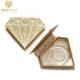 Diamond Shape False Eyelash Packaging Box Cosmetic Product Package With Blister Insert