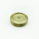 BPA FREE Metal Can Lids Gold Silver Color Various Diameter For Food Packaging