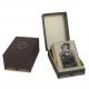 Soft Touch Perfume Packaging Box Lid Hinged Base With Extend Flap