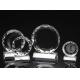 3d laser crystal award/ovation deluxe crystal award/2d laser engraving crystal award