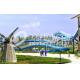 Commercial Water Park Slide Fiber Glass Capacity 360 persons / h Water Roller