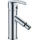 Chrome Plated Sink Mixer Taps , Deck Mounted Mounted Bath Mixer Taps