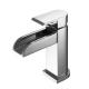 Chrome Bathroom Tap With Spout Height 83 Mm With Pull Rod Bathroom Fitting