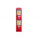 2 coin slot  Telephone Capsule Vending Machine Coin - Mech 28*28*130CM