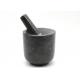 Customized Marble Stone Mortar And Pestle For Herbs Spices Kitchen Grinder