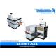 Multi Funtion Retail Store Cash Counter Reception Desk With Stainless Steel Countertops