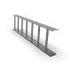 Customizable Silver Galvanized Cable Tray / Cable Ladder Tray Fire and Weather