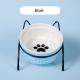 Ceramic Cat Food Basin Double Bowls Protect Cervical Vertebra