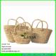 LUDA natural seagrass straw basket shopping bag plam leaf straw bags