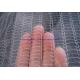 Crochet Weaving Compressed Knitted Wire Mesh Filtering Screen Flat / Corrugated Type