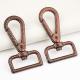 Custom Handbags Hardware Antique Copper Metal Swivel Clasp Hook 1 Inch Snap Dog Hook