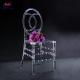 Chanel Backrest Clear Acrylic Chair Banquet Wedding Party Tiffany Chiavari Chair