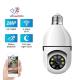 CMOS Outdoor Light Bulb Security Camera , 360 Degree Smart Bulb WiFi Camera