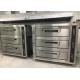 Ceramic Heating Bakery Deck Oven Three Deck Six Trays 0-300 Degree For Cake