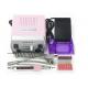 ABS Plastic Pink Pedicure Acrylics Professional Electric Nail Drill 24*20*9.5cm