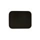 12*16inch Nonslip Rectangle Plastic Tray Large Recycled Plastic Plates Rubber Serving Tray For Hotel